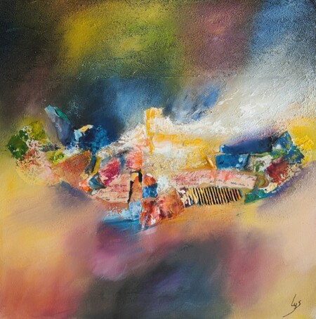 F&ecirc;ter le  Jour Pr&eacute;sent   70x 70 cm