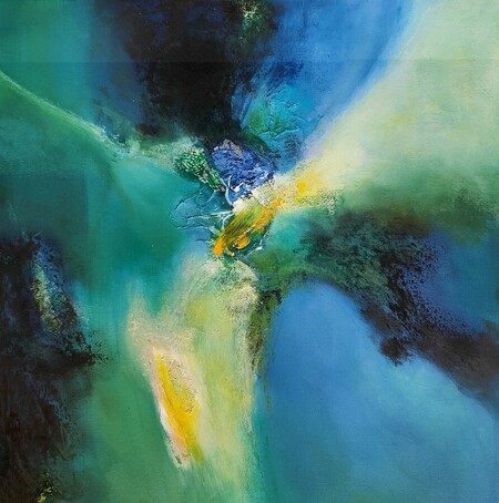 Regarder la mer 60x60 cm