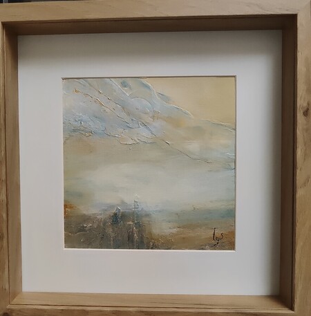 Dans la brume 30x30cm