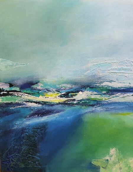 C&ocirc;te Ouest   50x60 cm