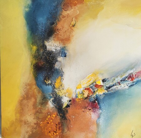 Rencontres 2 60x60 cm VENDU