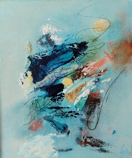 R&ecirc;ve sur le sable chaud 1 ,20x30 cm