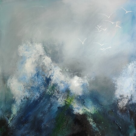 Ligne d'&eacute;cume 60x60 cm