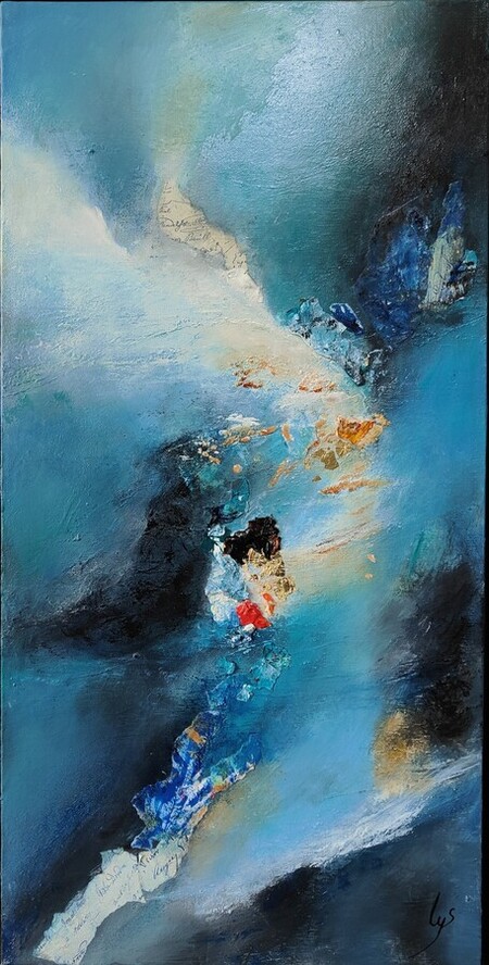 Murmure d'eau 40x80 cm