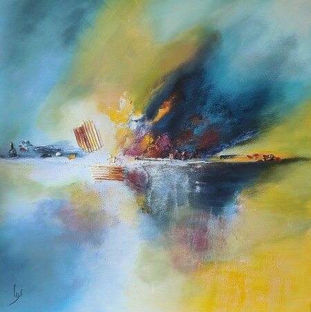 Effet Mer    90x90 cm